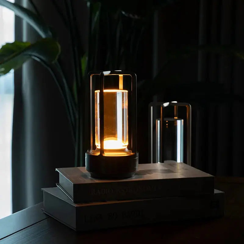 Éclat de Cristal – Lampe de Table Sans Fil Rechargeable Design Luxueux - Rynova