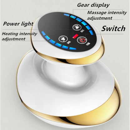 MASSAGE ÉLITE - Massager Électrique Guasha avec Ventouses Chauffantes et Anti-cellulite - Rynova