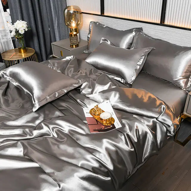 ÉléganceSatin – Housse de couette en satin luxueux - Rynova