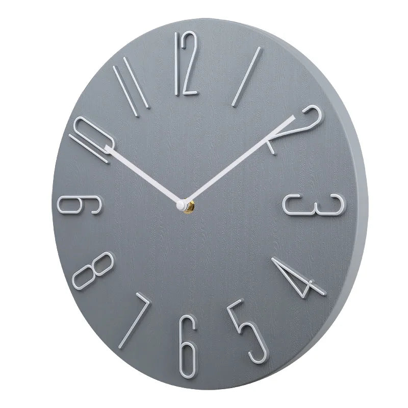SilenceLuxe – Horloge Murale Ultra-Silencieuse et Contemporaine - Rynova