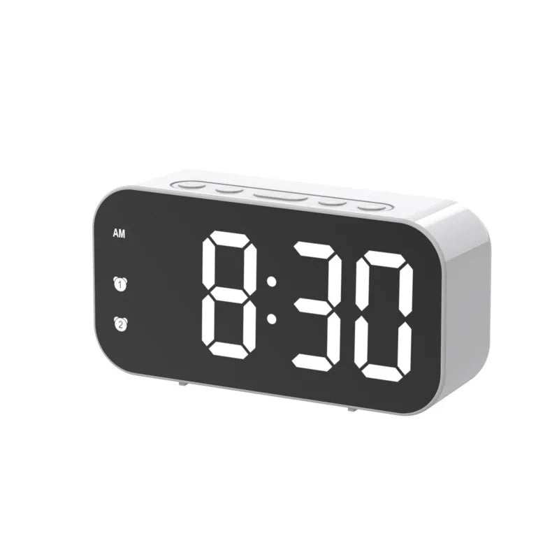 LumiHorloge – Horloge LED avec affichage de température et double alarme - Rynova
