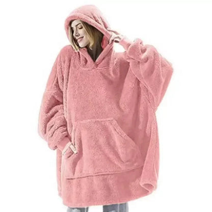ChaleurÉlégante - Pull couverture en flanelle, pyjama - Rynova