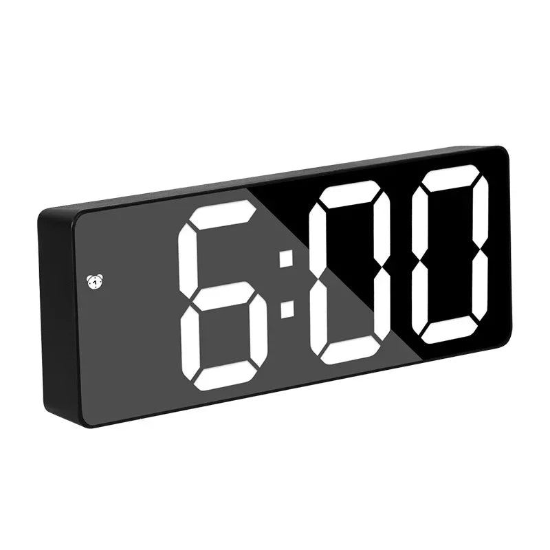 Réveil Miroir LuxTime – Réveil Électronique LED avec Fonction Alarme - Rynova