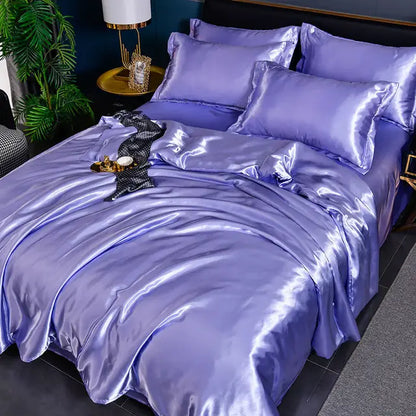 ÉléganceSatin – Housse de couette en satin luxueux - Rynova