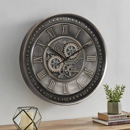 Horloge ÉnergiePlus – Horloge Murale à Piles Minimaliste - Rynova