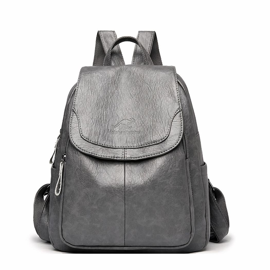 LuxeVégan - Sac à dos femme élégant en cuir végan - Rynova