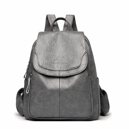 LuxeVégan - Sac à dos femme élégant en cuir végan - Rynova