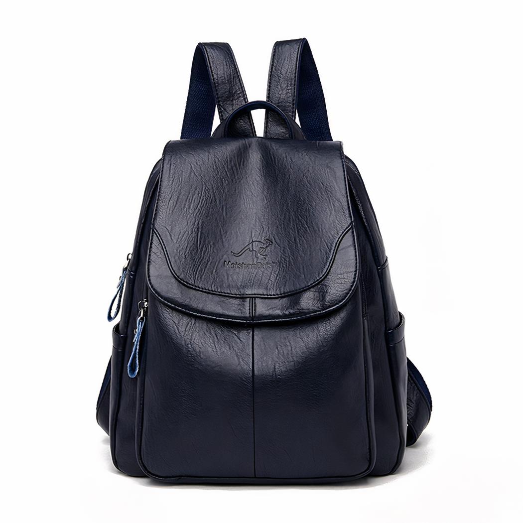 LuxeVégan - Sac à dos femme élégant en cuir végan - Rynova