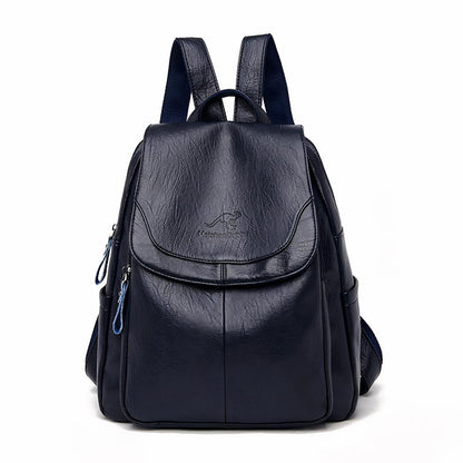 LuxeVégan - Sac à dos femme élégant en cuir végan - Rynova