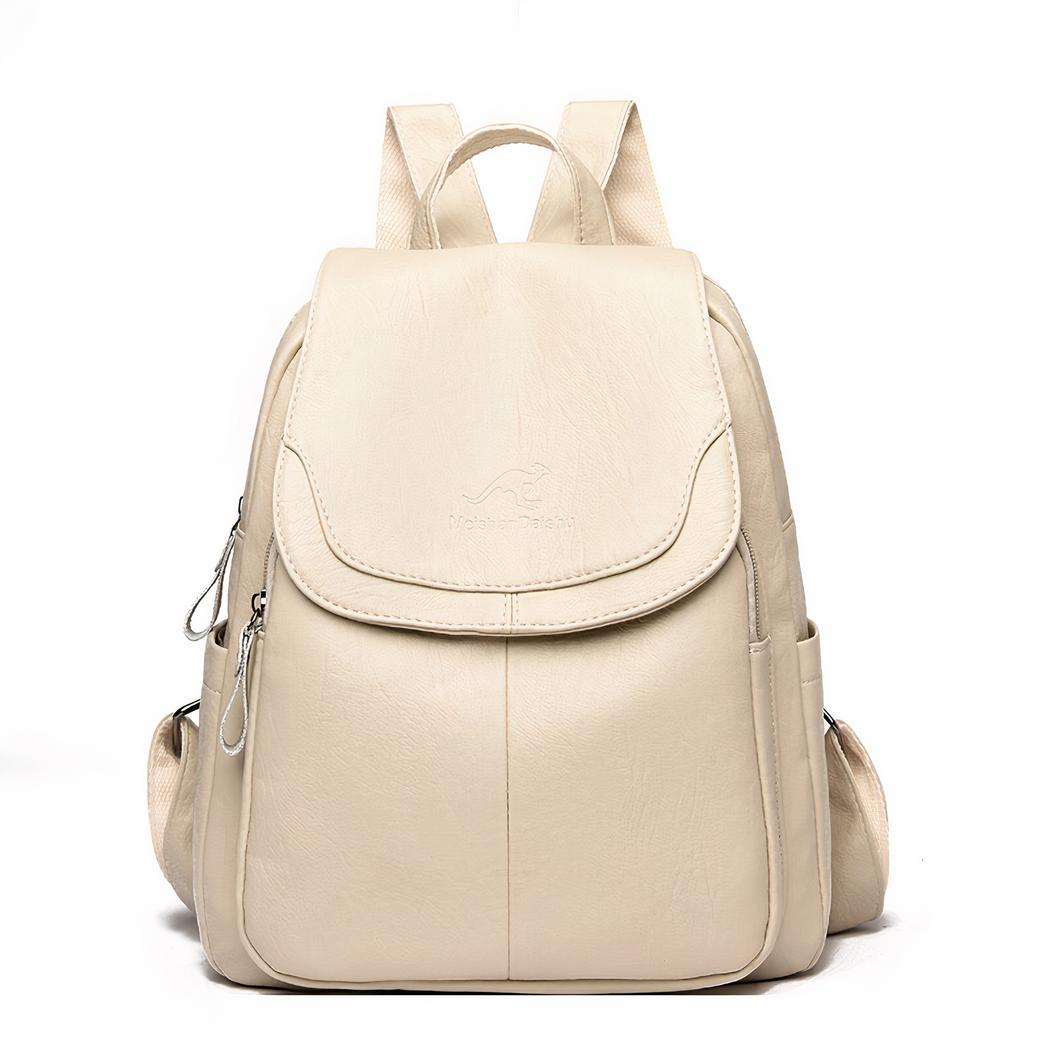 LuxeVégan - Sac à dos femme élégant en cuir végan - Rynova
