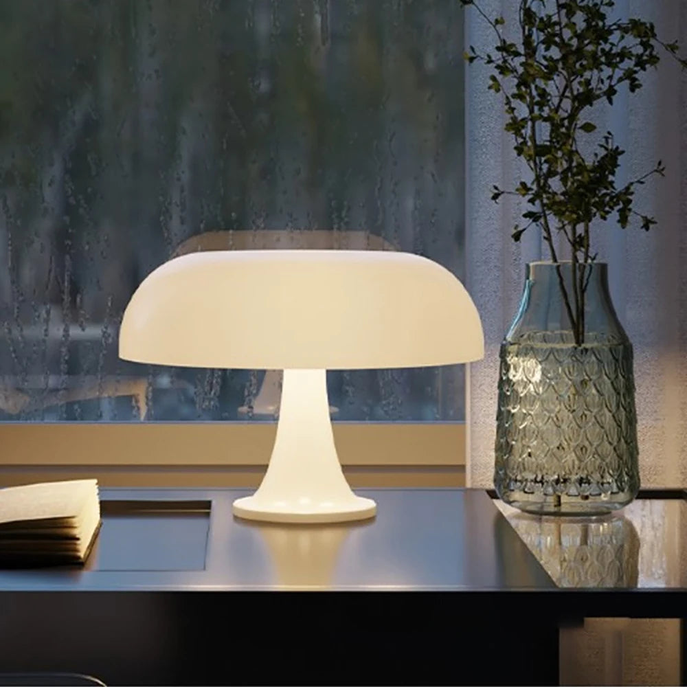 LumiChampignon - Lampe de Table Design Bauhaus Moderne en Champignon - Rynova