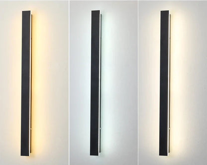 LUMIGARDEN - Applique murale extérieure LED étanche IP65 grand format pour jardin et terrasse Rynova