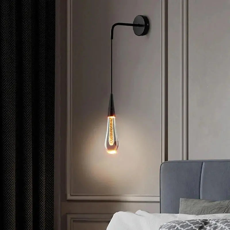 ÉclatCristal - Applique Murale LED en Cristal - Rynova