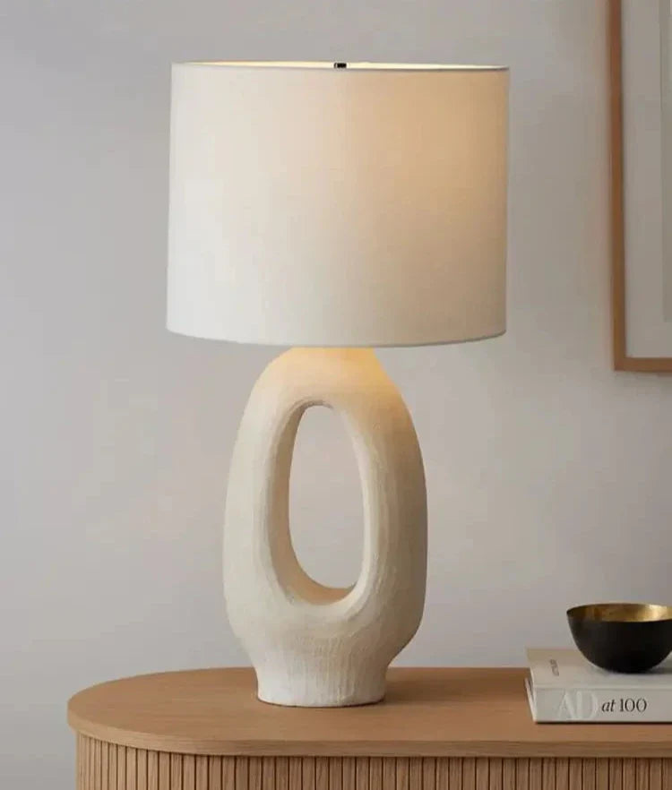 LumiNature - Lampe de Table en Résine Wabi-Sabi - Rynova