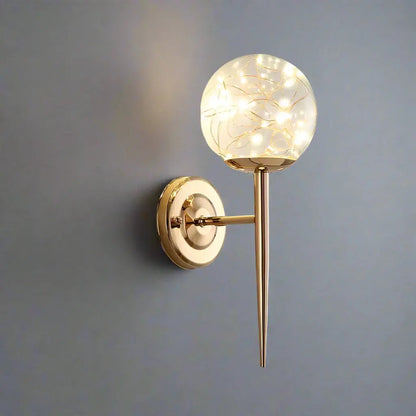 ÉclatVerre - Applique Murale LED en Verre Coloré - Rynova