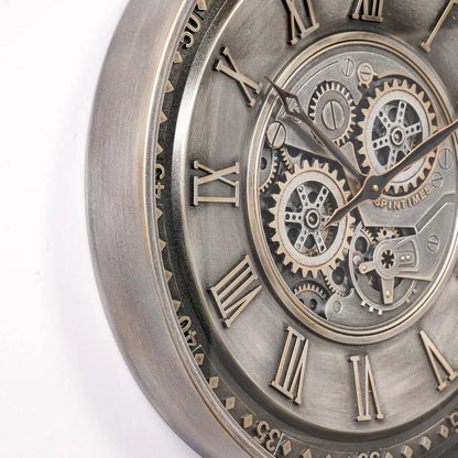 Horloge ÉnergiePlus – Horloge Murale à Piles Minimaliste - Rynova