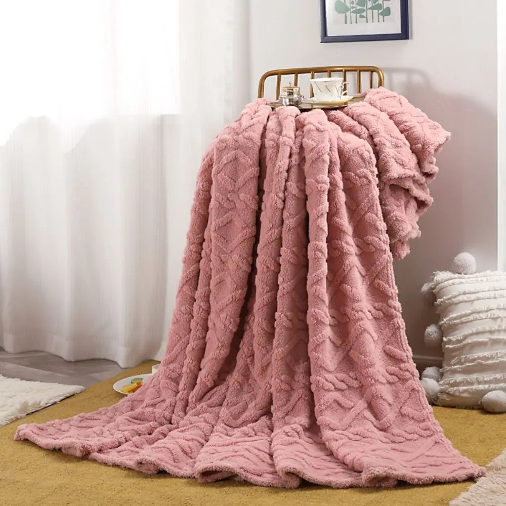 DouceNuit – Couverture Flanelle Imprimée pour Toutes Saisons - Rynova