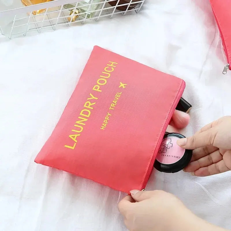 VoyageOrganisé – Set de 6 Sacs de Rangement de Voyage Grande Capacité pour Vêtements, Chaussures et Accessoires - Rynova