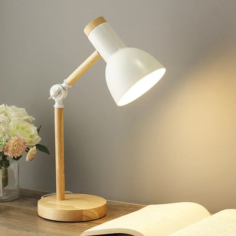 BoisLumi - Lampe LED Créative en Bois Design Scandinave - Rynova