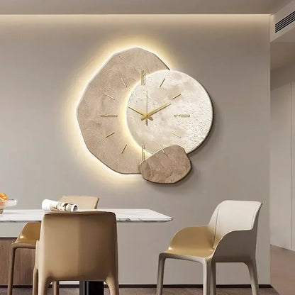 CalmeDesign – Horloge Murale Silencieuse et Esthétique - Rynova