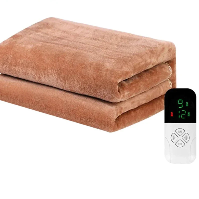 ChaleurIntelligente – Couverture Électrique Épaissie avec Thermostat 220V - Rynova