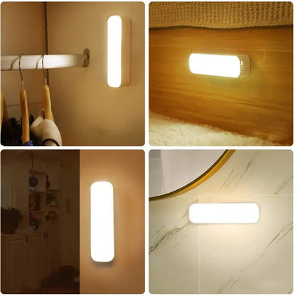 BrightGuard | Luminaire mural sans fil à capteur de mouvement LED rechargeable par USB - Rynova