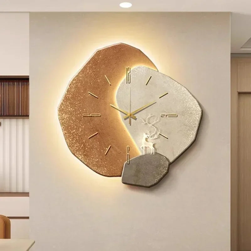 CalmeDesign – Horloge Murale Silencieuse et Esthétique - Rynova