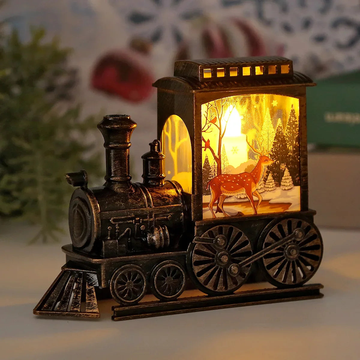 Lampe de Train Nostalgique – Éclairage Rétro - Rynova