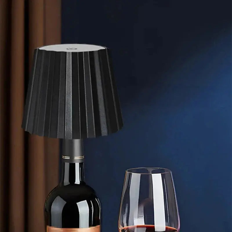 BouteilleLume - Lampe Sans Fil pour Bouteilles de Vin - Rynova