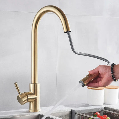 FlexiFlow - Robinet de Cuisine Pivotant 360° - Rynova