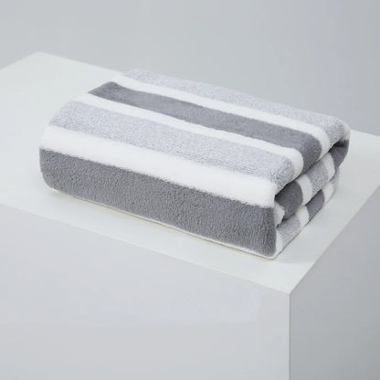 ÉpongeLux - Serviette de Bain Épaissie Ultra-Absorbante - Rynova