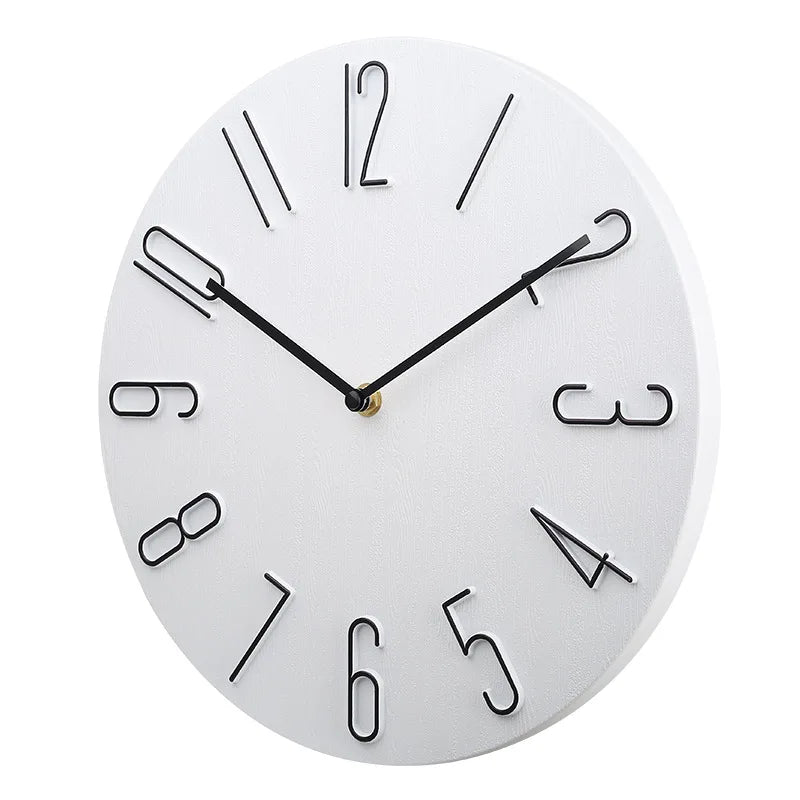 SilenceLuxe – Horloge Murale Ultra-Silencieuse et Contemporaine - Rynova