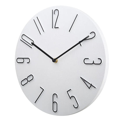 SilenceLuxe – Horloge Murale Ultra-Silencieuse et Contemporaine - Rynova