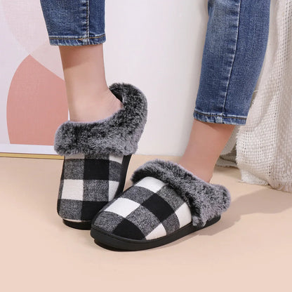 ChaleurDouce - Chaussons d'hiver anti-glisse pour enfants - Rynova