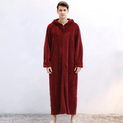 CocoonChaud – Peignoir à Capuche pour Couples - Rynova