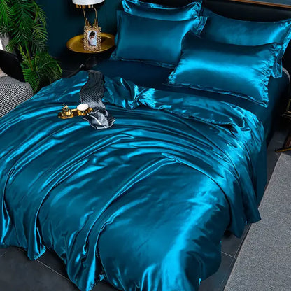 ÉléganceSatin – Housse de couette en satin luxueux - Rynova