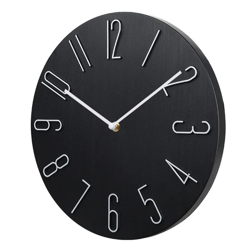 SilenceLuxe – Horloge Murale Ultra-Silencieuse et Contemporaine - Rynova