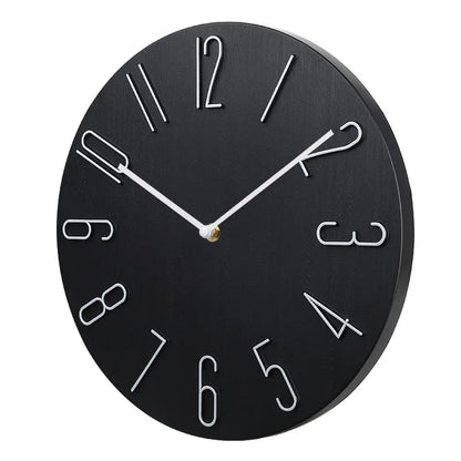 SilenceLuxe – Horloge Murale Ultra-Silencieuse et Contemporaine - Rynova