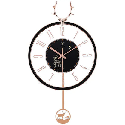 Horloge LuxeNord - Horloge Murale Silencieuse et Élégante - Rynova