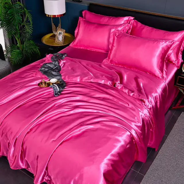 ÉléganceSatin – Housse de couette en satin luxueux - Rynova
