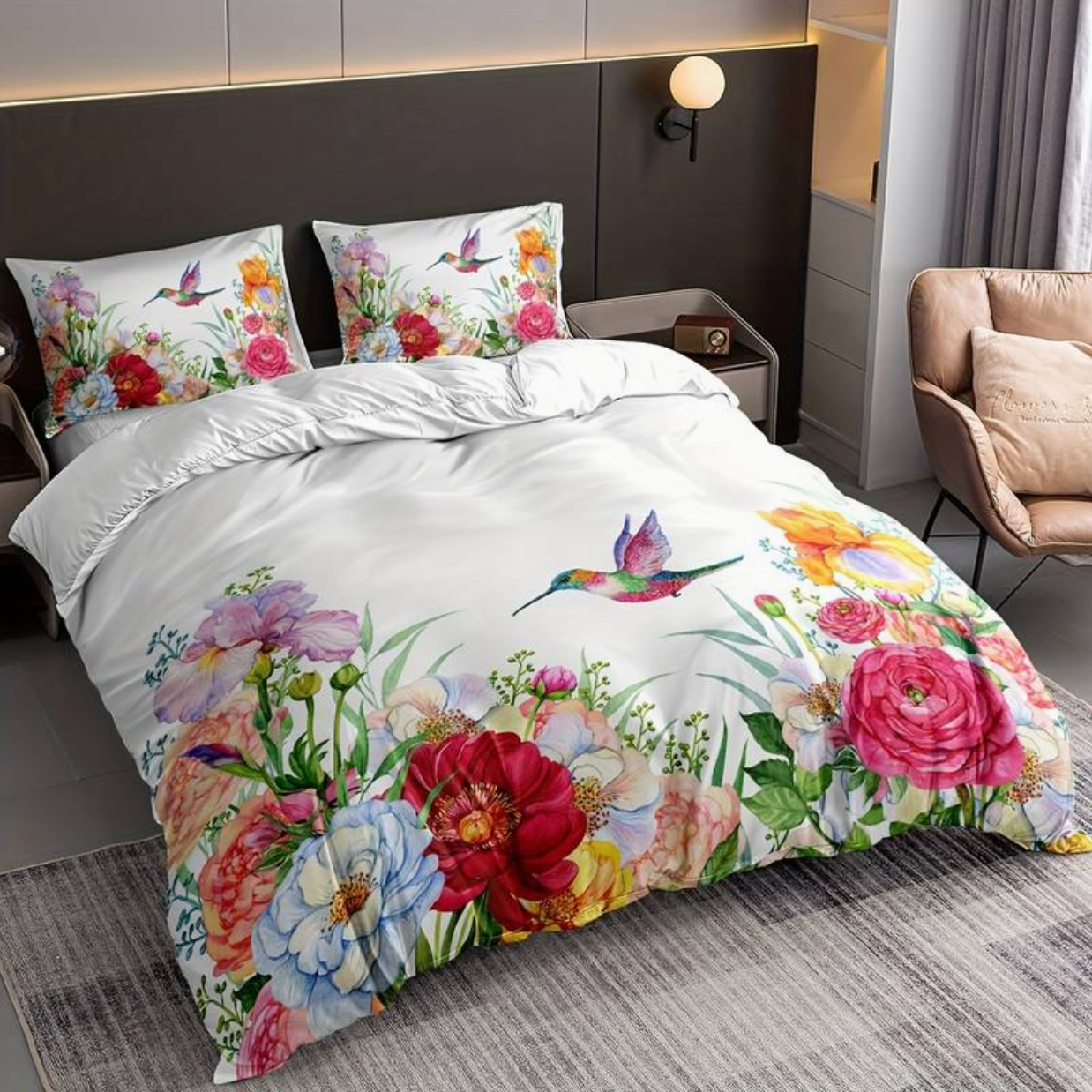 Flora - Couette colorée et housses de coussin pour un refuge vibrant - Rynova