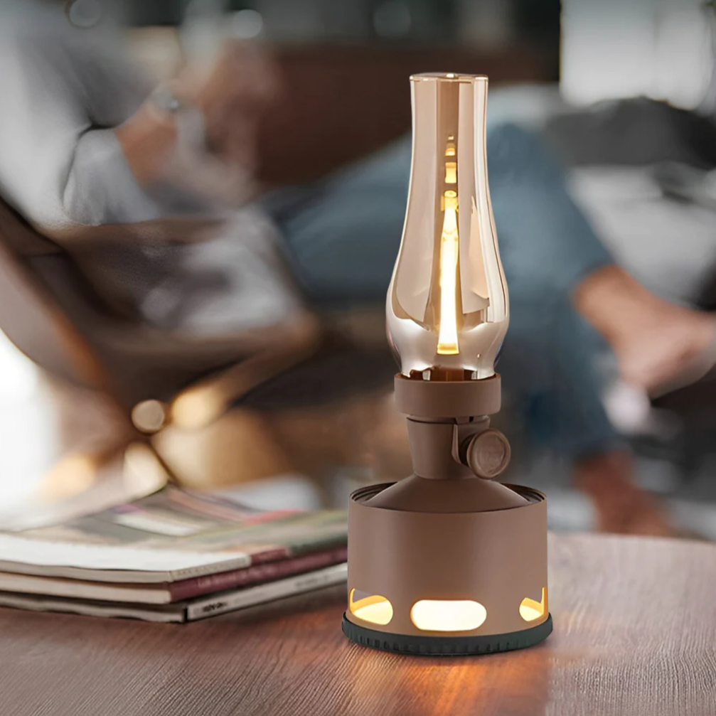 ÉclatRétro – Lampe LED vintage pour une ambiance chaleureuse et nostalgique - Rynova