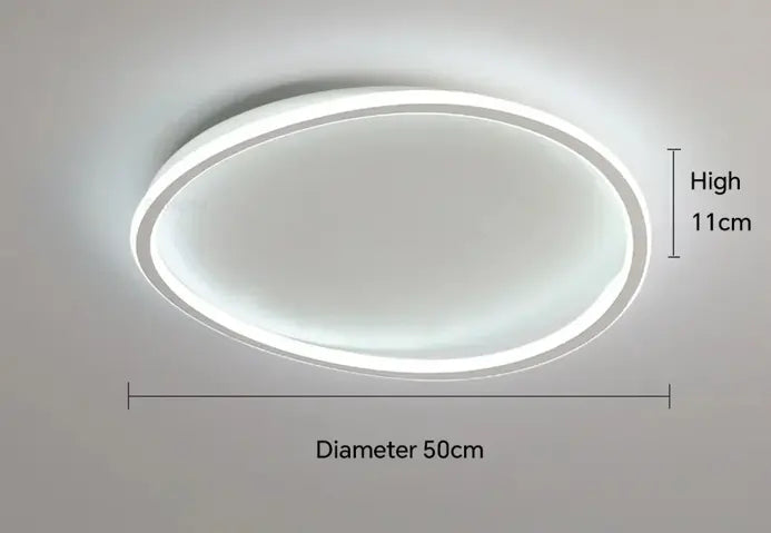 LumiereFutur - Lampe de Plafond LED Moderne Écoénergétique - Rynova