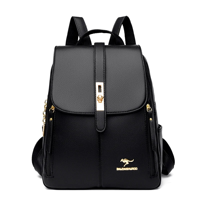 Élégance Sac – Sac à dos en cuir vintage pour femme - Rynova