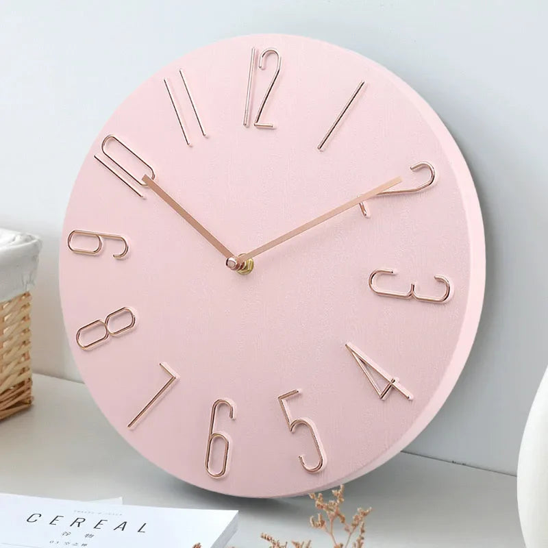 SilenceLuxe – Horloge Murale Ultra-Silencieuse et Contemporaine - Rynova