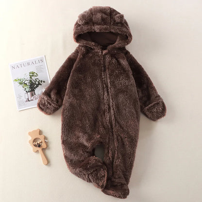 NidDouillet - Combinaison douillette à capuche pour nouveau-né - Rynova