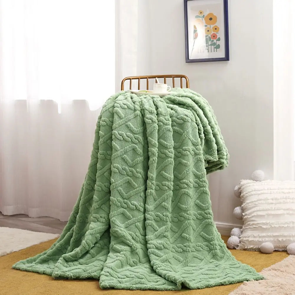 DouceNuit – Couverture Flanelle Imprimée pour Toutes Saisons - Rynova