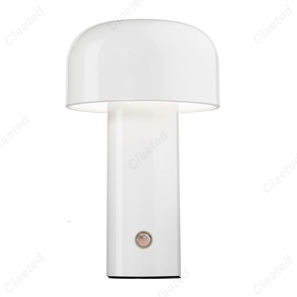 LumiVintage - Lampe de Table Rétro LED Sans Fil avec Contrôle Tactile (USB) - Rynova
