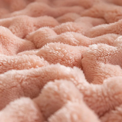 DouxVelours - Couverture Flanelle Légère et Douce pour Été - Rynova