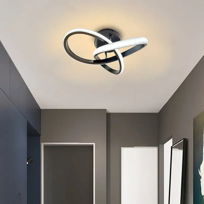 AnneauxLumière – Plafonnier LED contemporain - Rynova